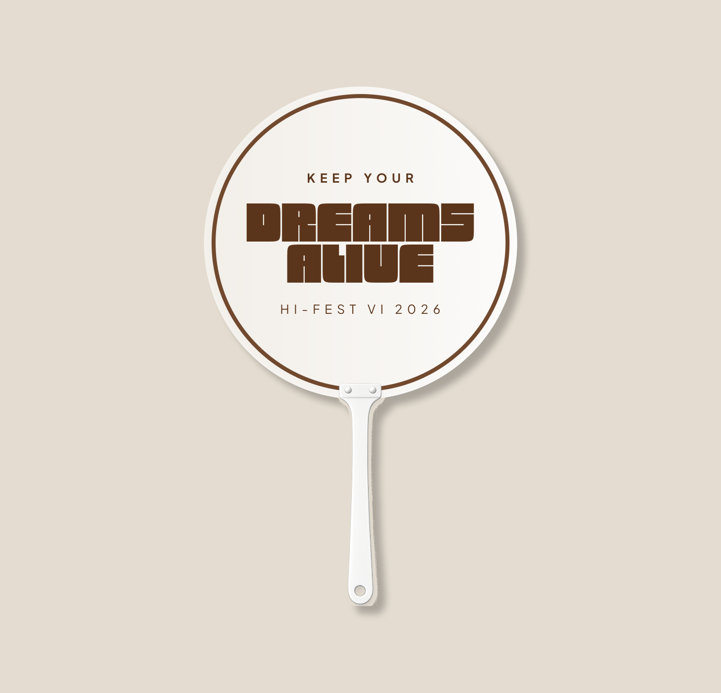 Dream Chaser Hand Fan